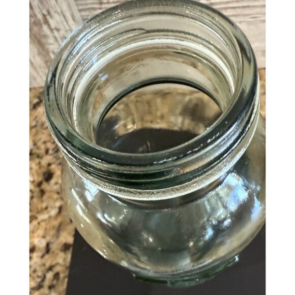 1/2 Kg Light Green Bottle Vintage 6.5” - Picture 3 of 9